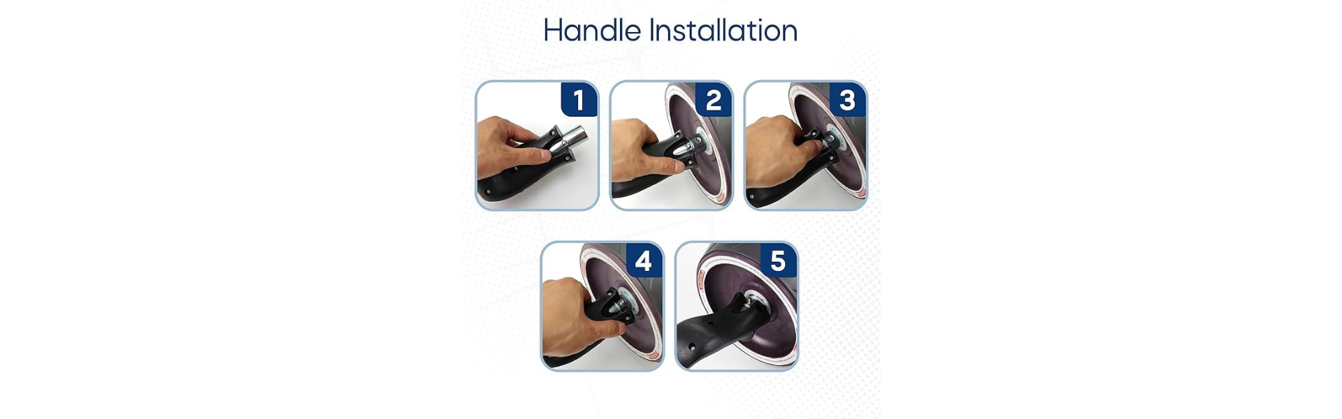 Ab Roller with Spring & Knee Pad
