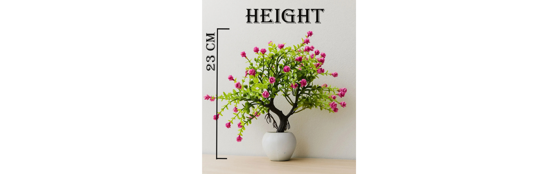 DODECROO Artificial Flower Plant