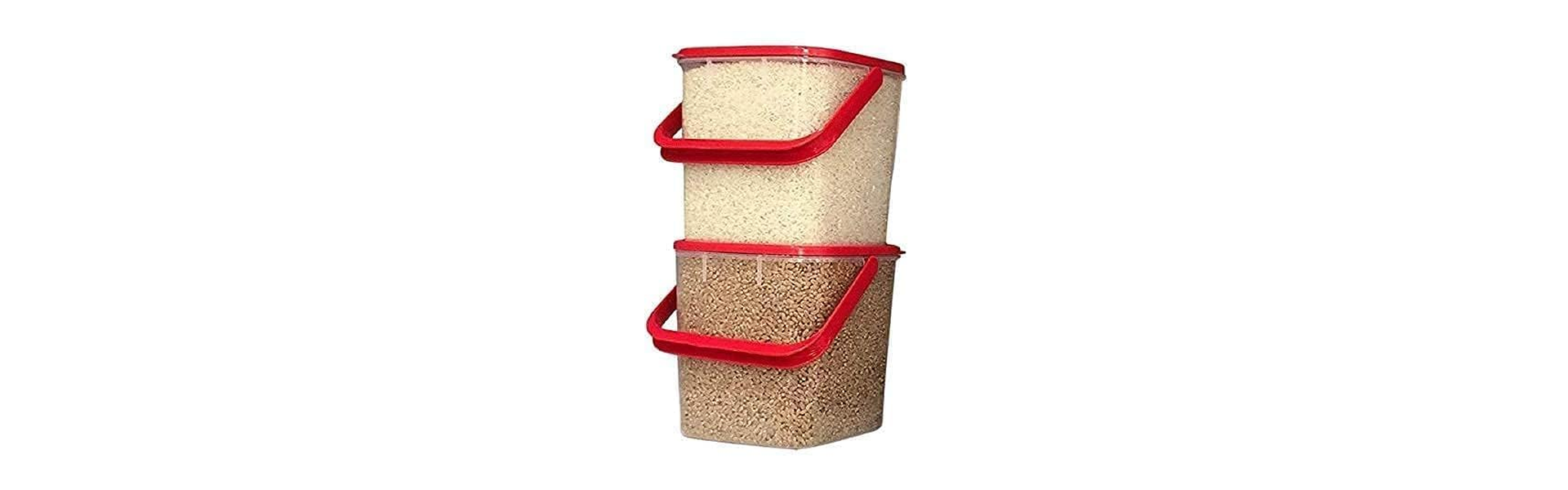 Plastic Storage Container With Handle