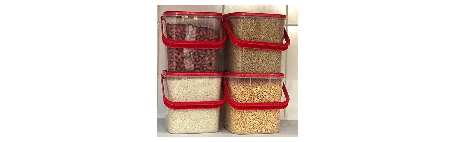 Plastic Storage Container With Handle