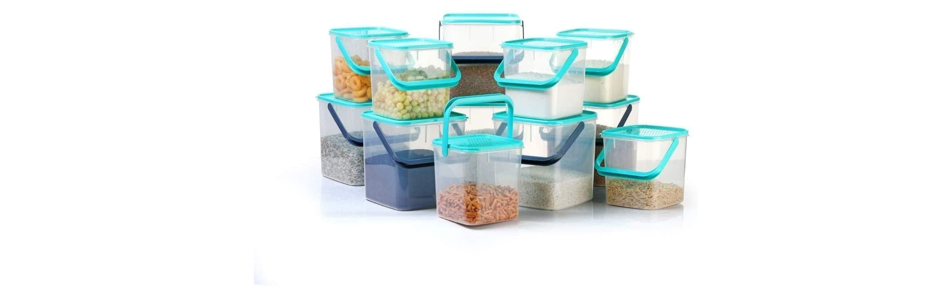 Plastic Storage Container With Handle