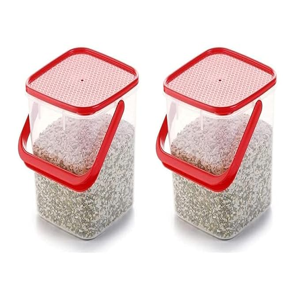 Plastic Storage Container With Handle