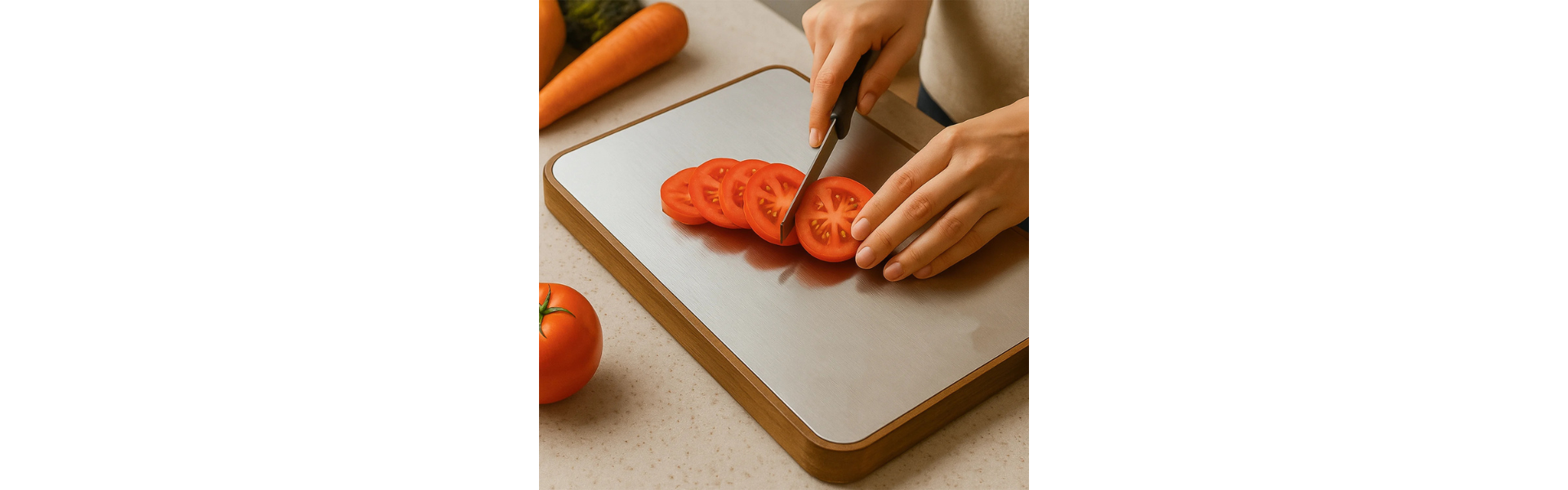 Dual-Sided Chopping Board