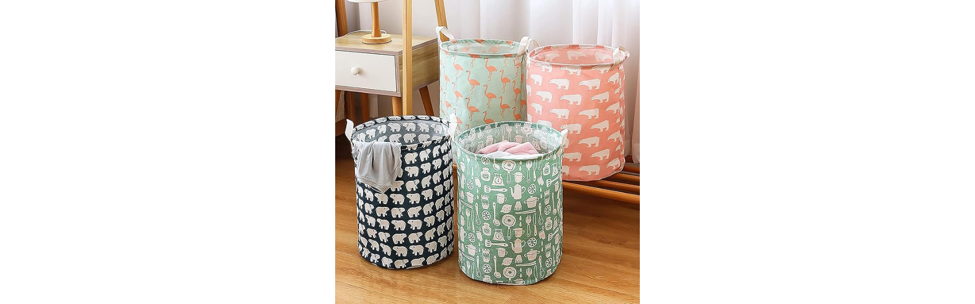 Durable and Collapsible Laundry storage Bag