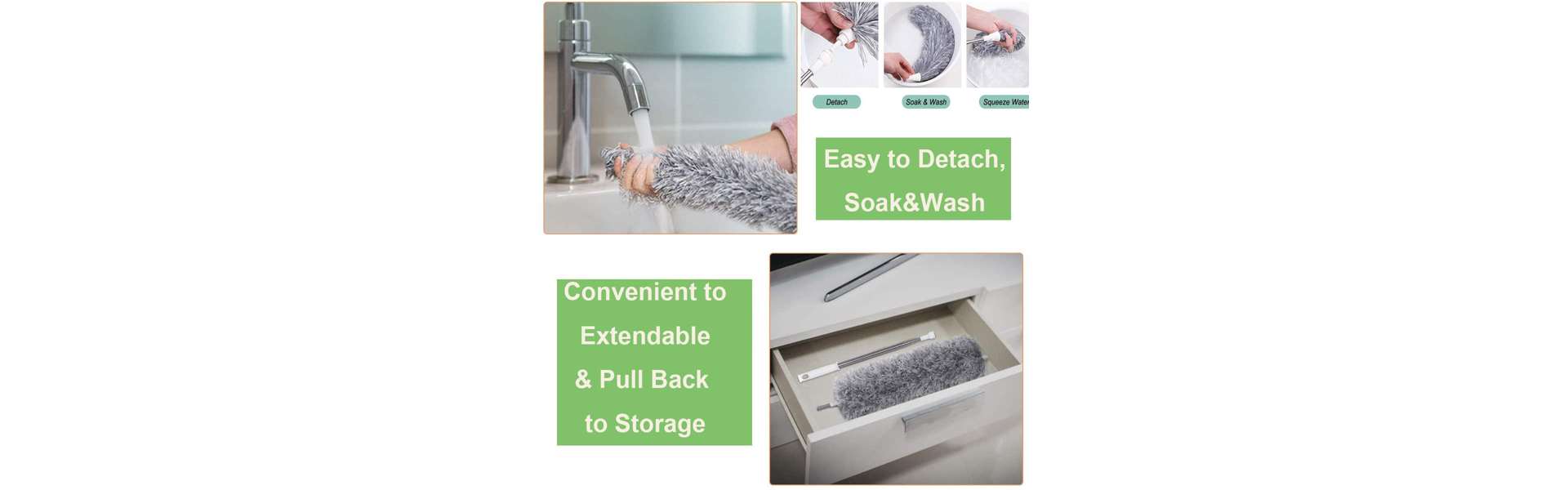 Microfiber DUSTERS for Cleaning