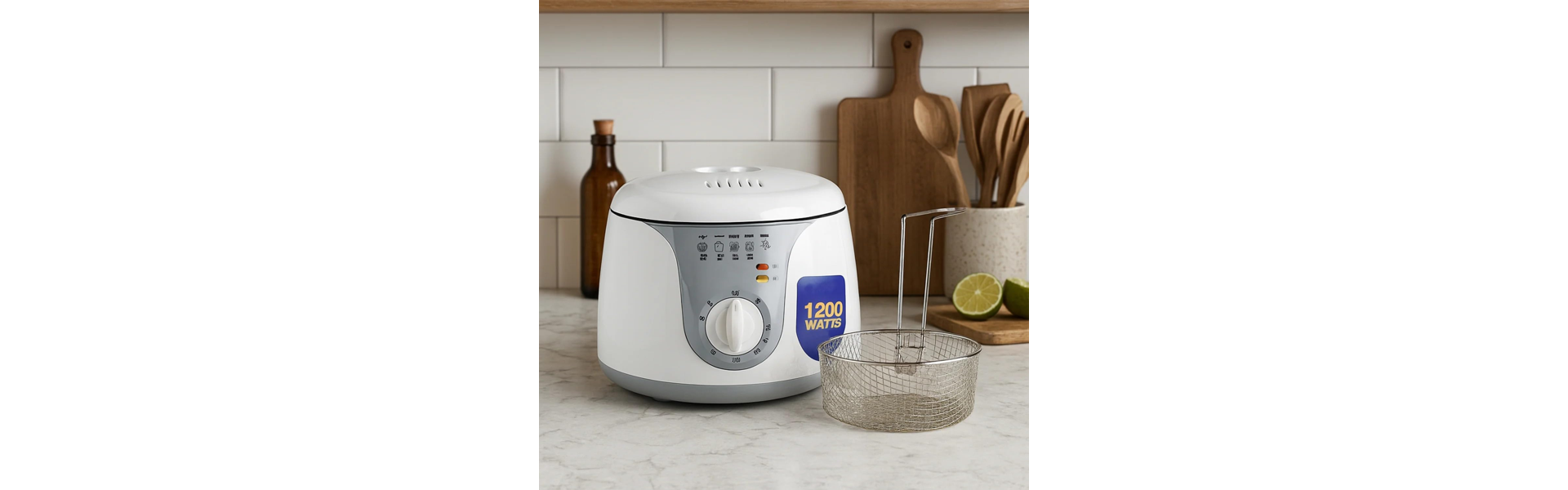 Orbit Adjustable Electric Deep Fryer