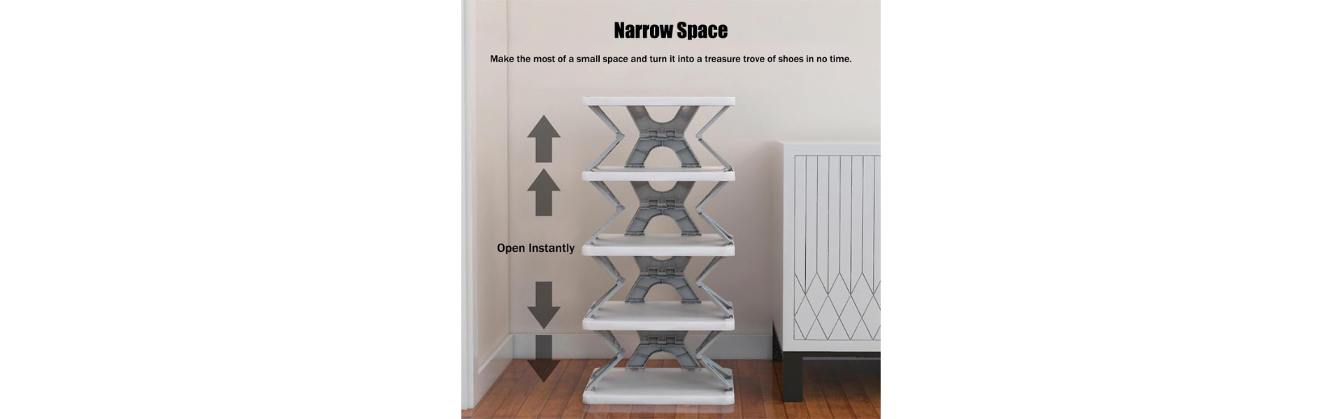 Foldable Shoe Rack