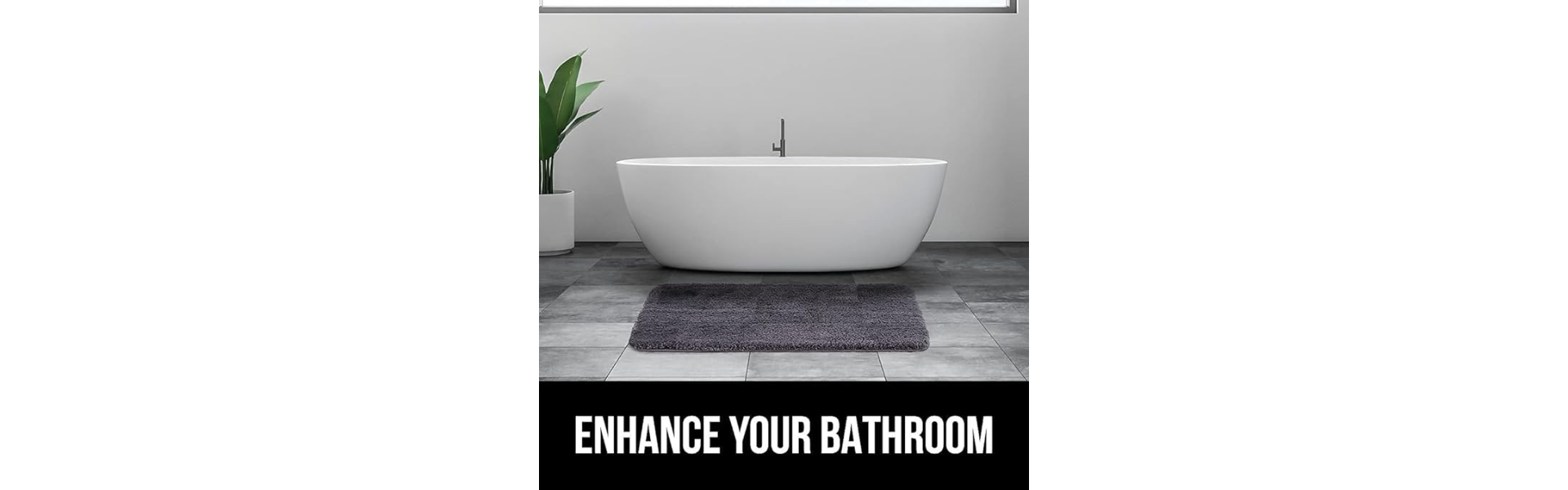 Heavy Duty Bathroom Doormat for Water Absorbent...