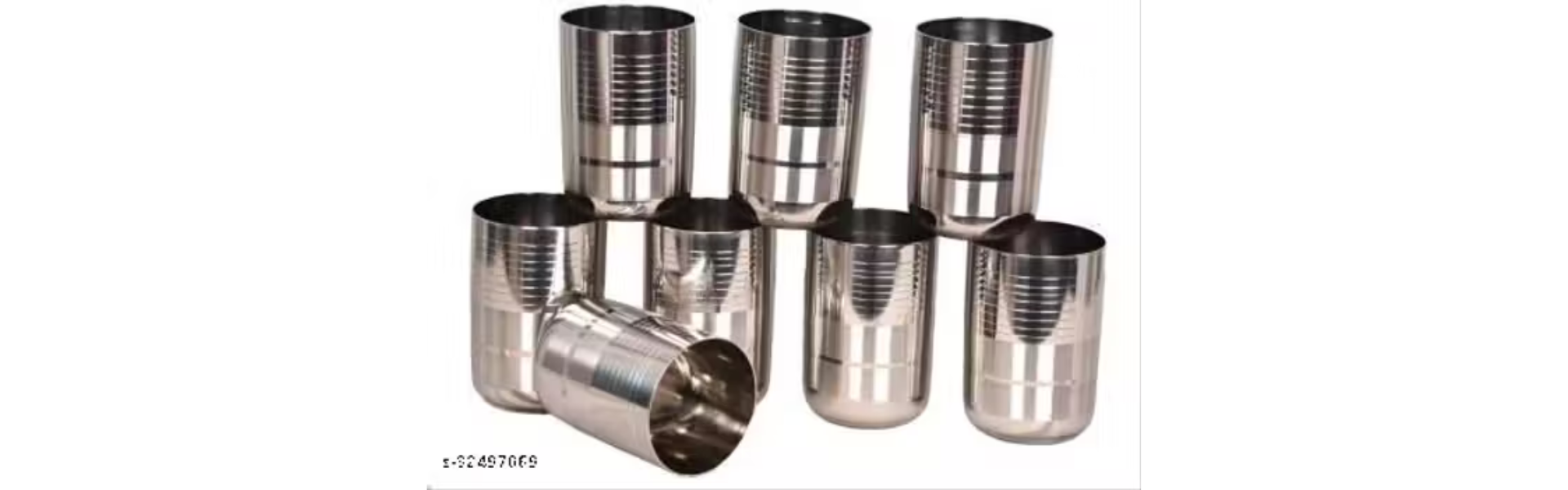 LIMETRO STEEL (Pack of 8) Stainless Steel G5-8...