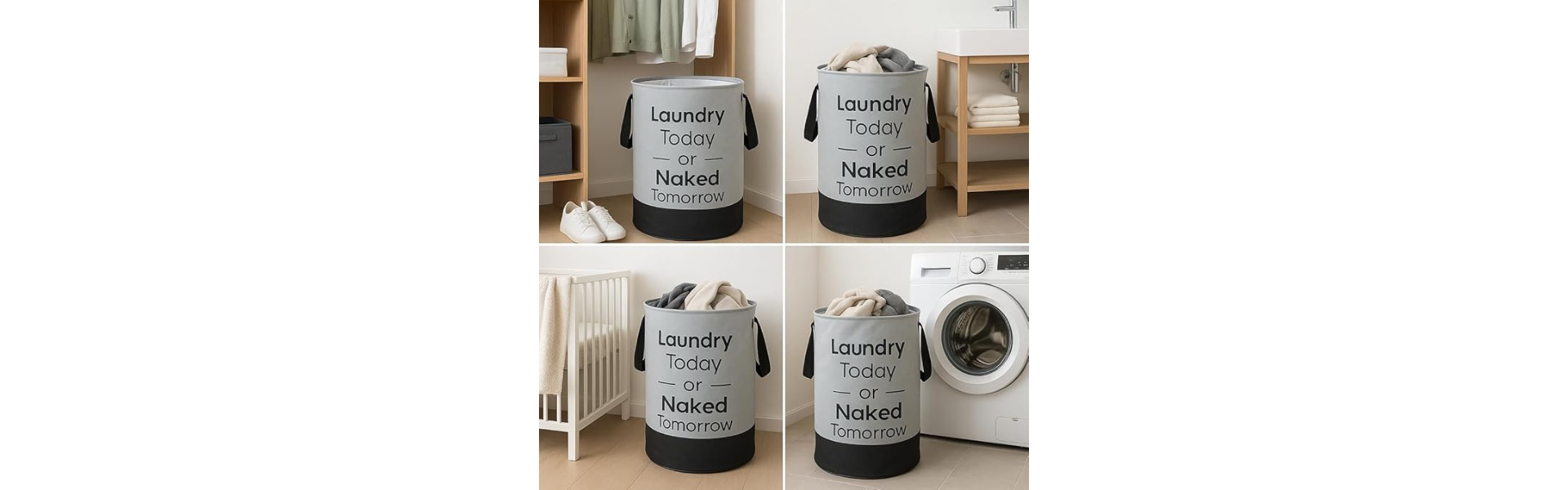 Laundry Bag 45L Durable And Collapsible Laundry...