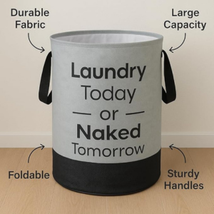 Laundry Bag 45L Durable And Collapsible Laundry...