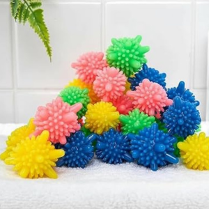 12-Pack Reusable Laundry Balls for Washing Machine