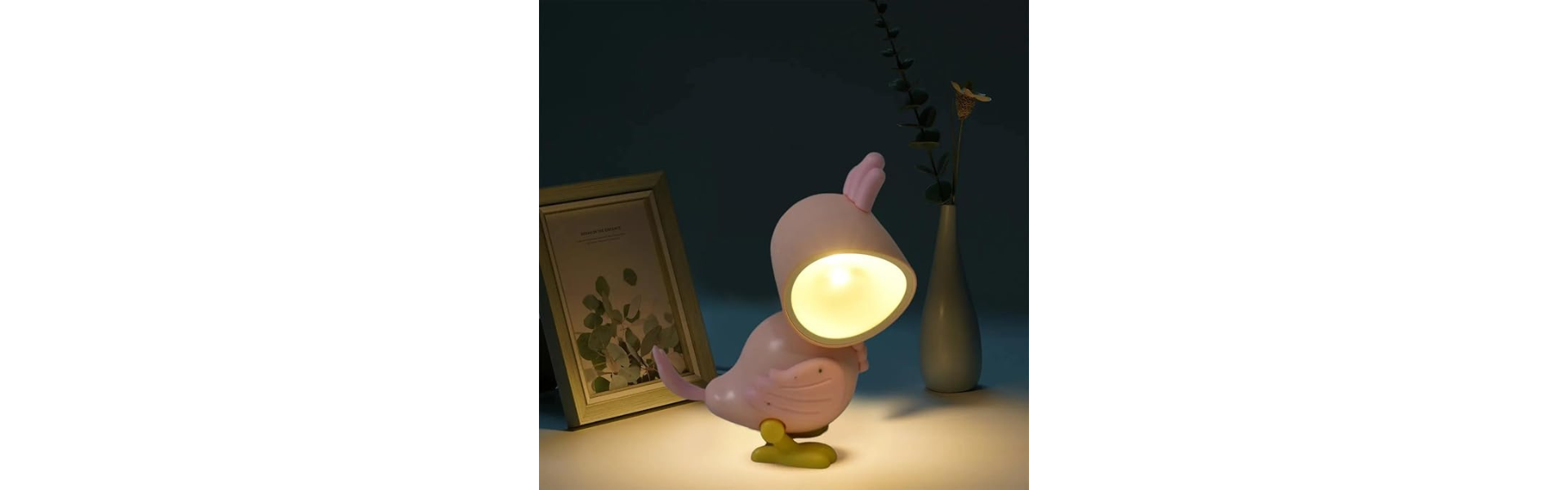 MeeTo Magnetic Parrot Shape Night lamp Mini...