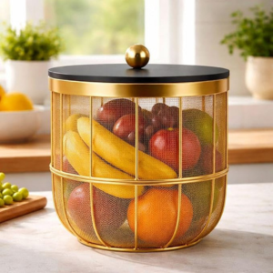 Metal Fruit Basket