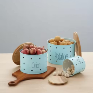 Shining Store Premium Metal Kitchen Storage...