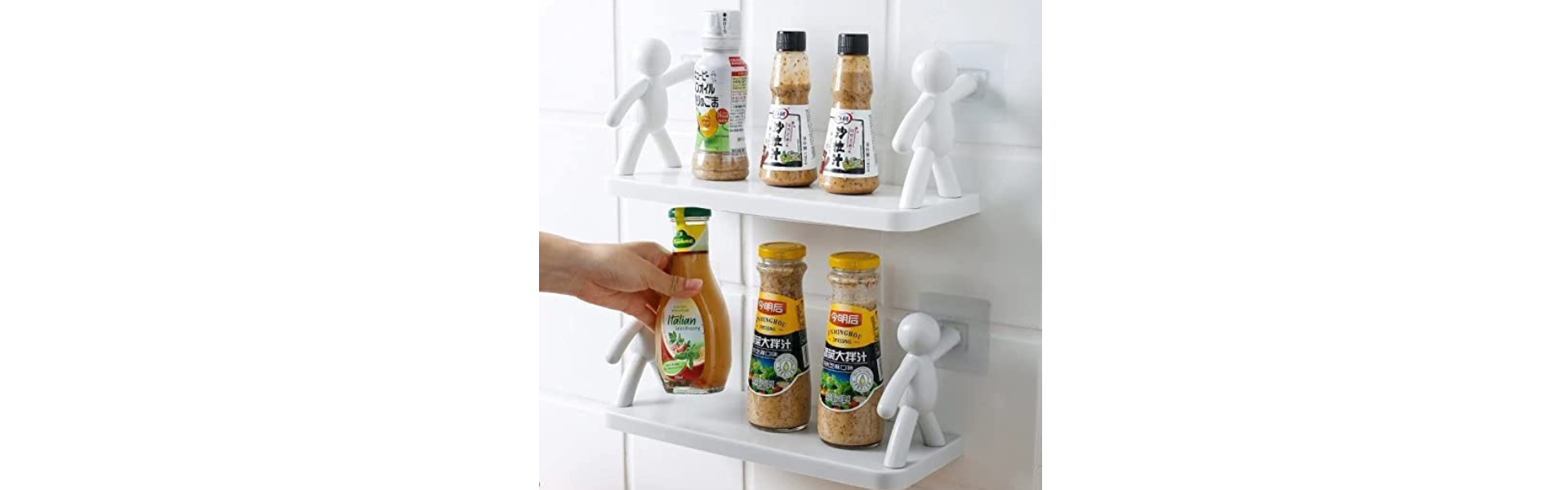 Multi Purpose Wall Mounted Bathroom Accessories Stand