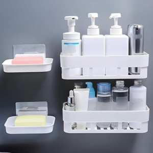 Plastic Self Adhesive Multipurpose Wall Mount...