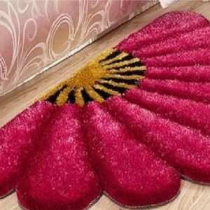 Prozone Micropoly Half Sunflower Front Back Doormat