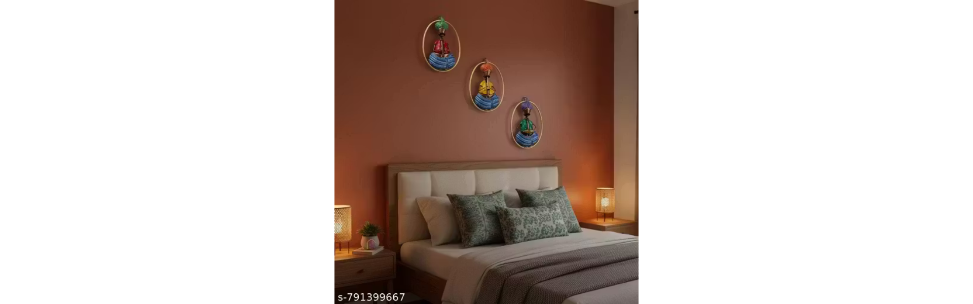 Handmade Rajasthani Musician Wall Art