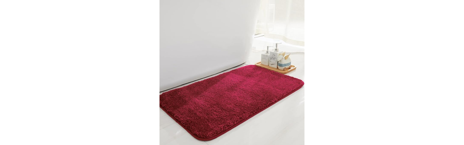 Rectangular Bathmat 2500 Gsm Microfiber Anti Skid...