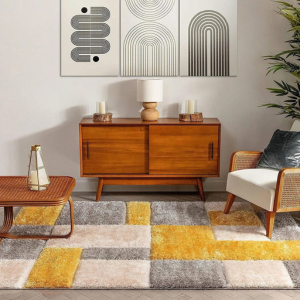SPA Furnishing 6 ft X 2 Polyester Carpet