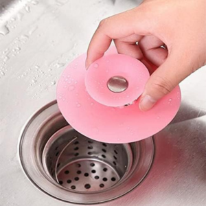 2 in 1 Silicone Sewer Sink Sealer Cover Drainer