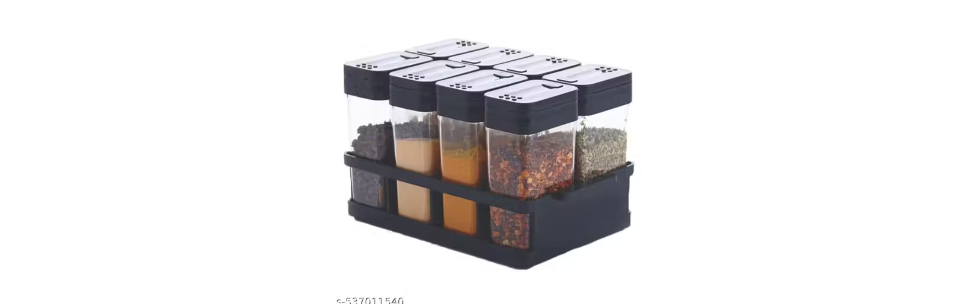 Spice Jar Set with Rack