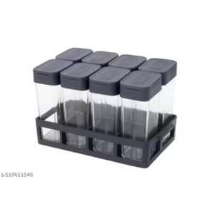 Spice Jar Set with Rack