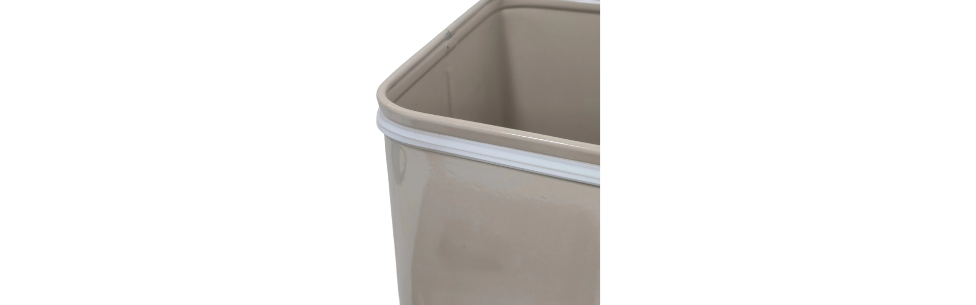 Stan99 Iron Grocery Container  - 8 L (Light Brown)