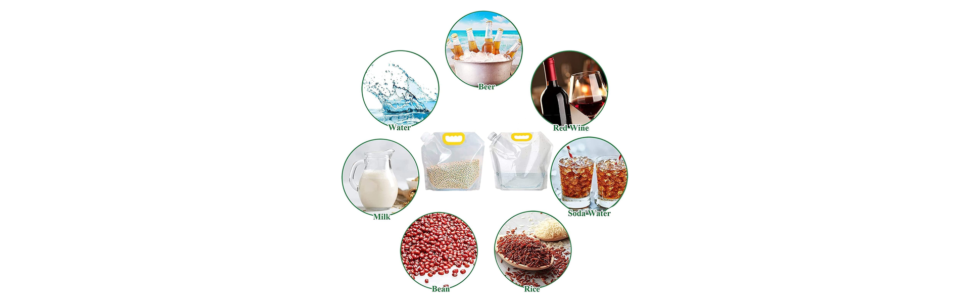 Kitchen Storage Bag Grain Moisture-Proof Sealed Bag