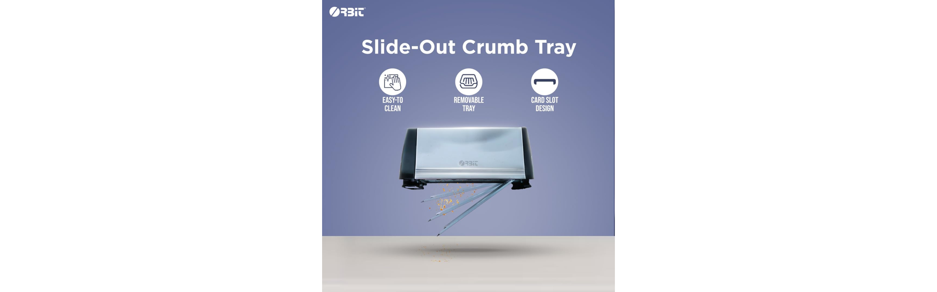 Orbit 4-Slice Pop-Up Toaster