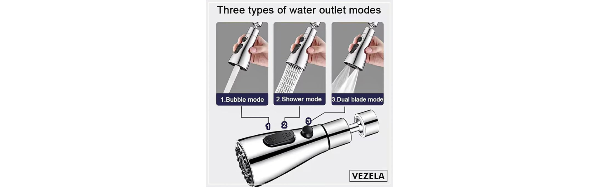 VEZELA Tap Extension for Kitchen Sink