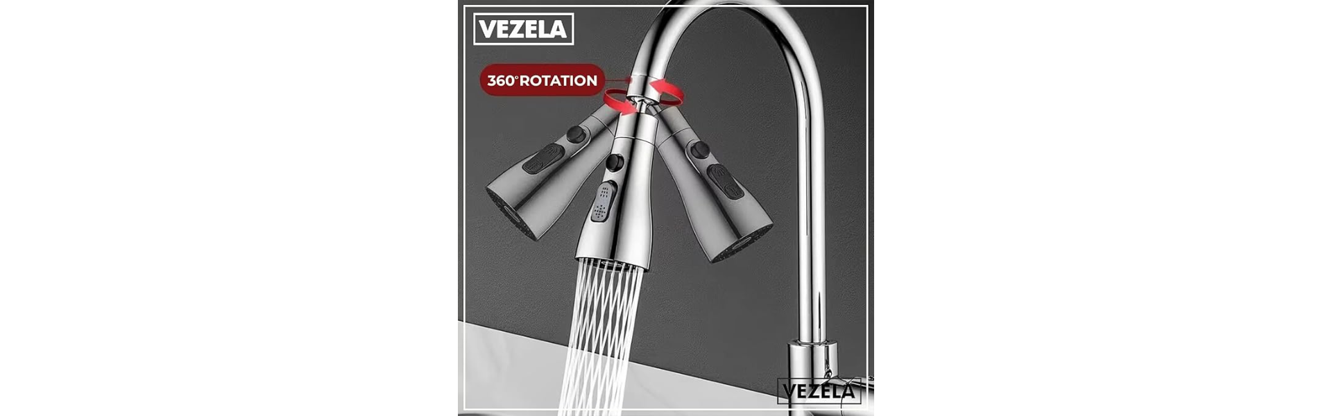 VEZELA Tap Extension for Kitchen Sink