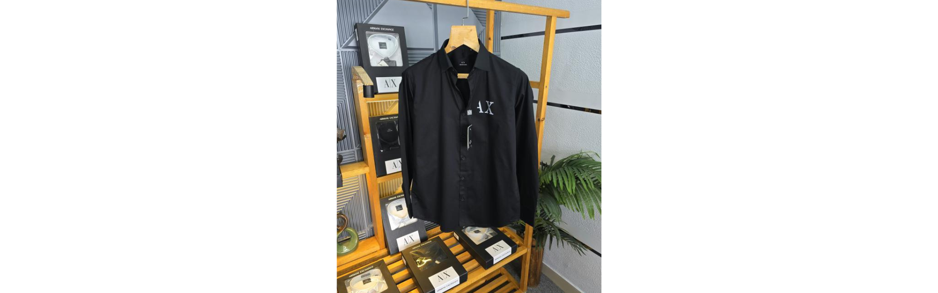 New Pocket Logo Shirt Black