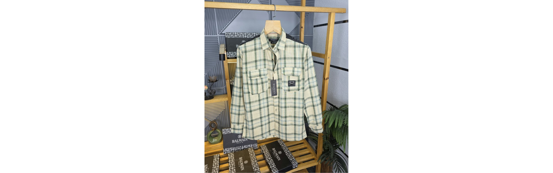 Check Cotton Shirt