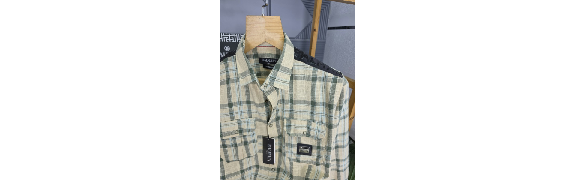Check Cotton Shirt