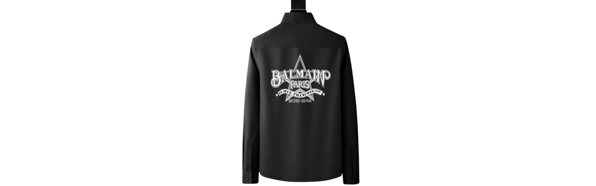 Black Logo Print Shirt