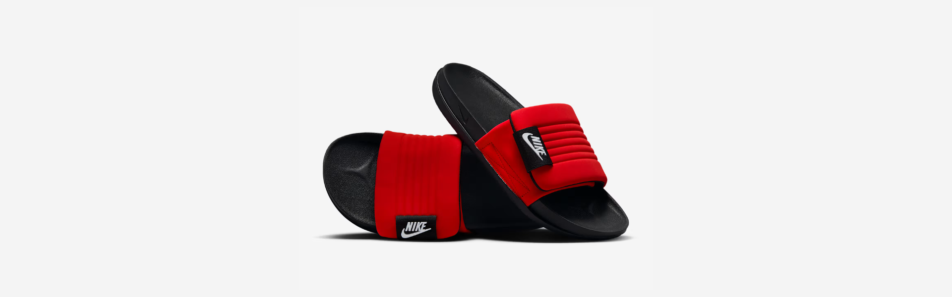 OffCourt Adjust Slides Red