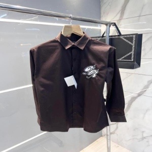 Balmain Paris Brown Shirt