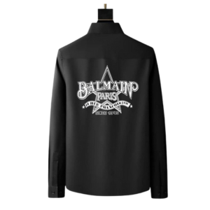 Black Logo Print Shirt