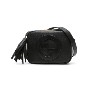 GUCCI SOHO Leather Handbag Black