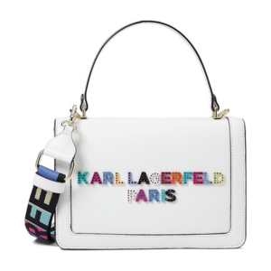 KARL LAGERFELD KSkuare Embossed Tote Bag