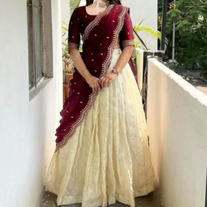 Premalu South Indian Festival Half Saree