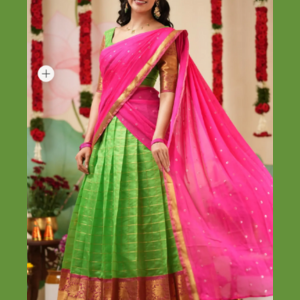 Sayuri Silk Cotton Halfsaree