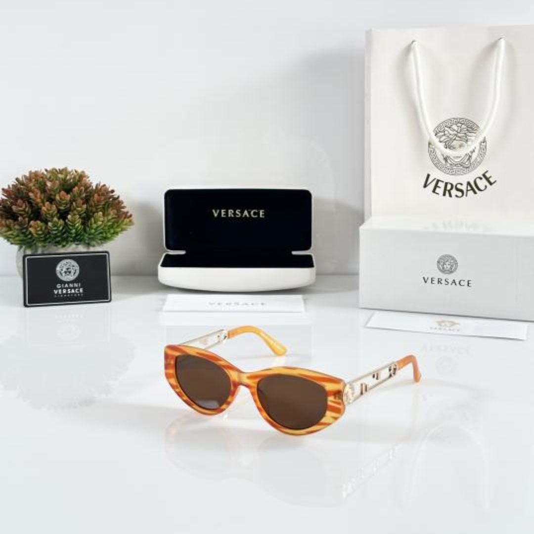 Versace WMNS 044 Gold Tiger Orange